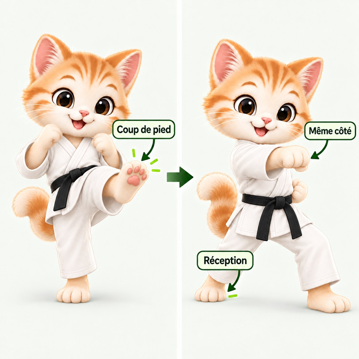 Illustration pédagogique de Kette Junzuki