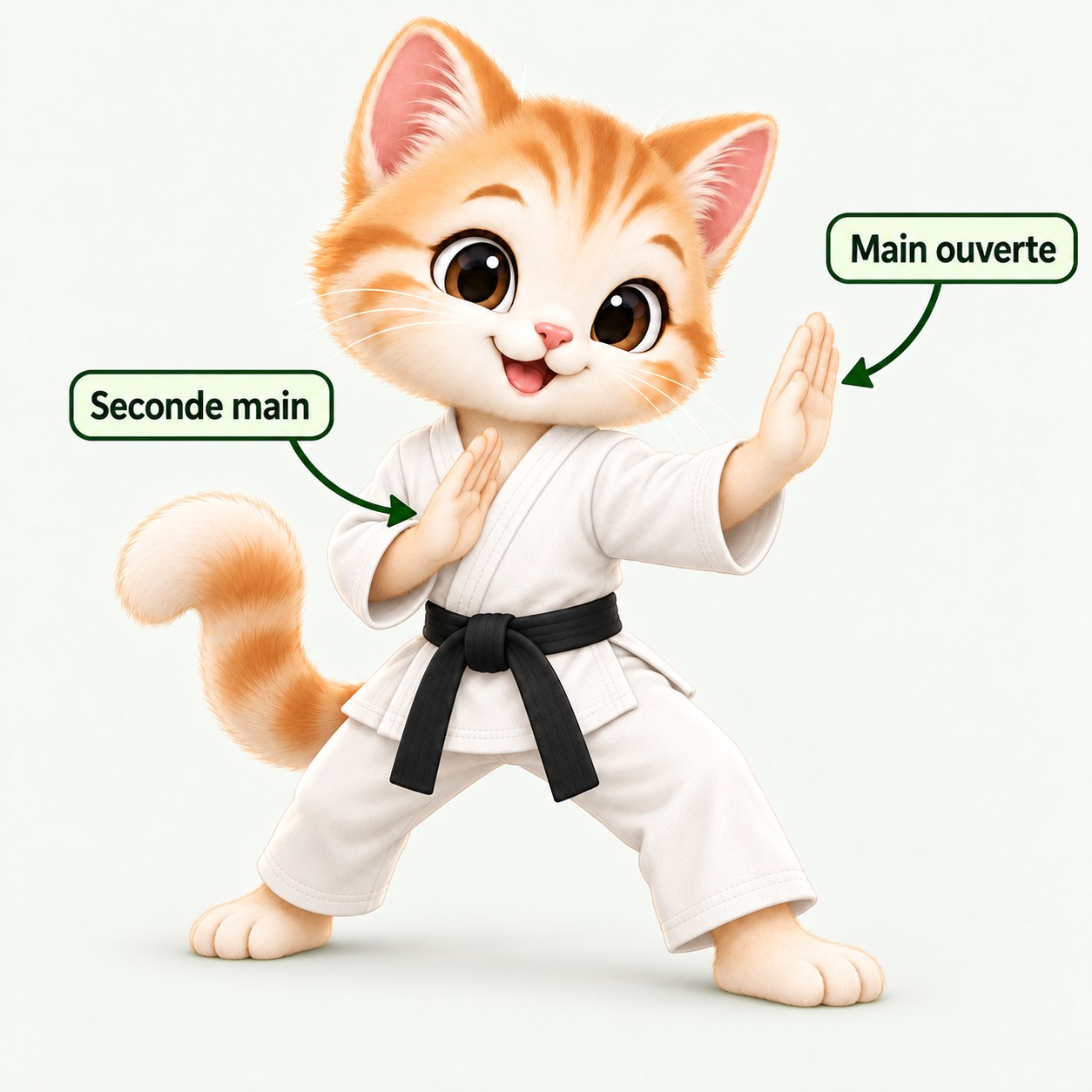 Illustration pédagogique de Shuto uke